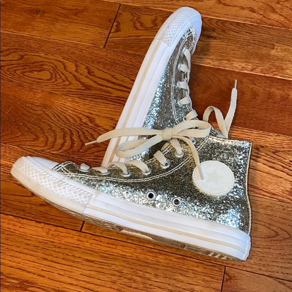 CONVERSE Glitter Hightops - Picture 5 of 7